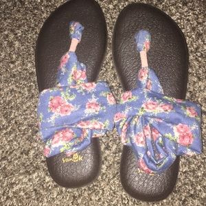 Sanuk Floral Shoes